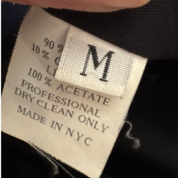 Ulla Johnson Womens Wool Cashmere Overcoat M Black Single-Breasted Tailored - Picture 13 of 13